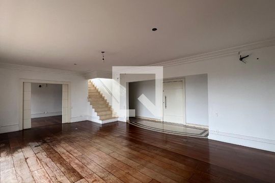 Sala de apartamento à venda com 4 quartos, 525m² em Alto de Pinheiros, São Paulo