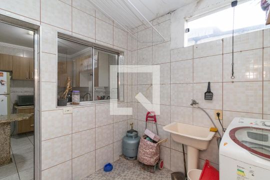 Área de Serviço de casa de condomínio à venda com 2 quartos, 74m² em Parque Boturussu, São Paulo