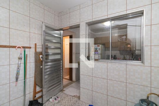 Área de Serviço de casa de condomínio à venda com 2 quartos, 74m² em Parque Boturussu, São Paulo