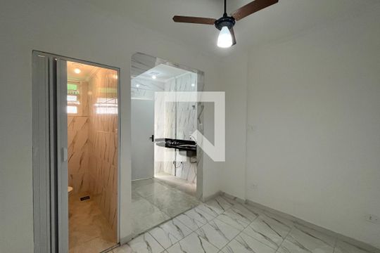 Studio de kitnet/studio para alugar com 1 quarto, 34m² em Ponta da Praia, Santos