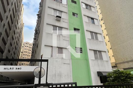 Fachada de kitnet/studio para alugar com 1 quarto, 34m² em Ponta da Praia, Santos