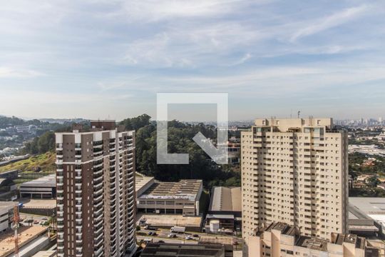 Vista Área de Serviço de apartamento para alugar com 2 quartos, 61m² em Tamboré, Barueri