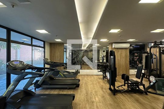 Área comum - Academia de kitnet/studio à venda com 1 quarto, 100m² em Copacabana, Rio de Janeiro