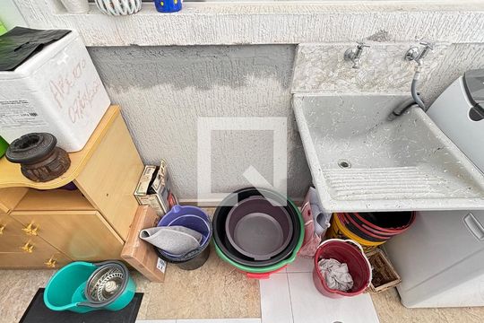 Área de Serviço de casa à venda com 3 quartos, 181m² em Parque Erasmo Assunção, Santo André