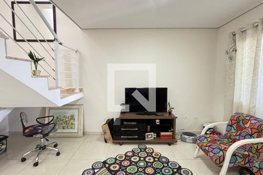 Sala de casa à venda com 3 quartos, 181m² em Parque Erasmo Assunção, Santo André