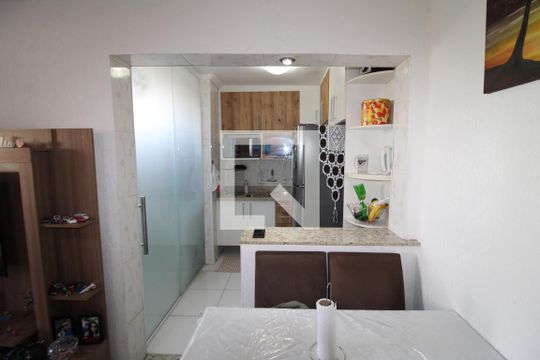 Sala/Cozinha de apartamento à venda com 2 quartos, 50m² em Vila Santa Maria, São Paulo