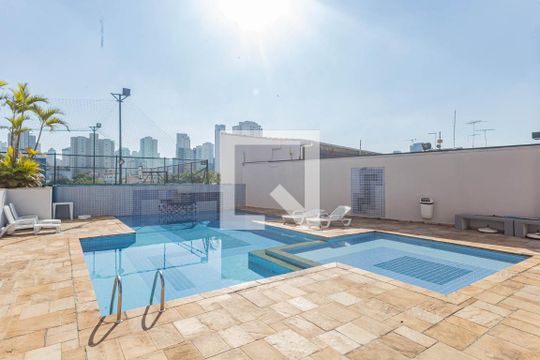 Área comum - Piscina de apartamento para alugar com 3 quartos, 84m² em Vila Gumercindo, São Paulo