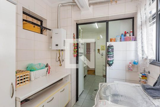 Área de Serviço de apartamento para alugar com 3 quartos, 84m² em Vila Gumercindo, São Paulo