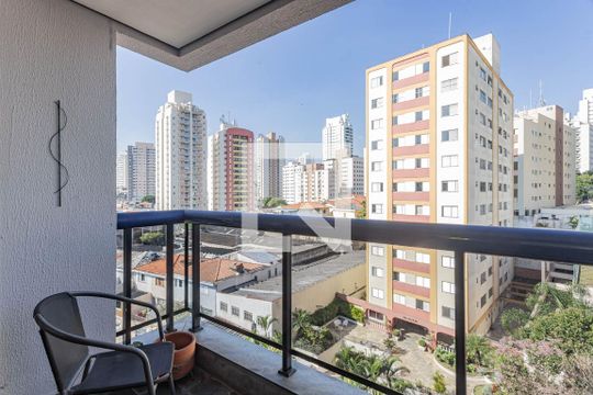 Varanda de apartamento para alugar com 3 quartos, 84m² em Vila Gumercindo, São Paulo