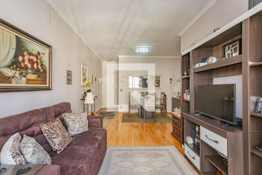 Sala de apartamento para alugar com 3 quartos, 84m² em Vila Gumercindo, São Paulo