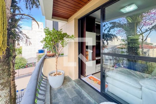 Varanda da Sala de apartamento à venda com 3 quartos, 87m² em Vila Deodoro, São Paulo