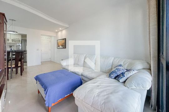 Sala de apartamento à venda com 3 quartos, 87m² em Vila Deodoro, São Paulo