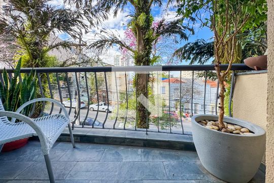 Varanda da Sala de apartamento à venda com 3 quartos, 87m² em Vila Deodoro, São Paulo