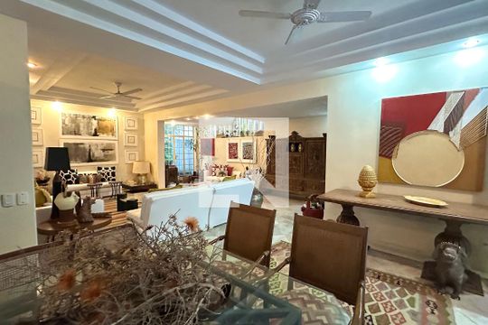 Sala de casa à venda com 6 quartos, 600m² em Gávea, Rio de Janeiro