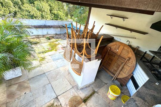 Churrasqueira de casa à venda com 6 quartos, 600m² em Gávea, Rio de Janeiro