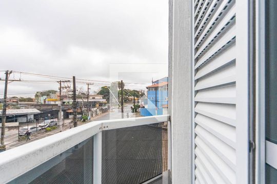 Varanda do Quarto 2 de apartamento à venda com 2 quartos, 106m² em Parque Capuava, Santo André