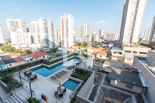 Varanda de kitnet/studio à venda com 1 quarto, 31m² em Ipiranga, São Paulo