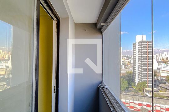 Varanda da Sala de apartamento para alugar com 2 quartos, 61m² em Brás, São Paulo