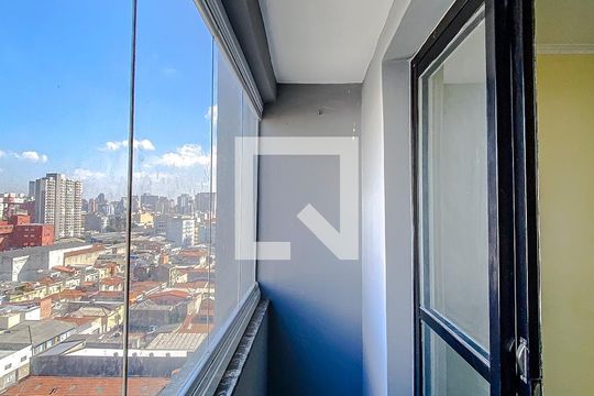 Varanda da Sala de apartamento à venda com 2 quartos, 61m² em Brás, São Paulo