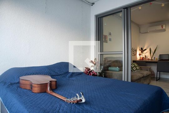 Quarto de apartamento à venda com 1 quarto, 41m² em Mirandópolis, São Paulo