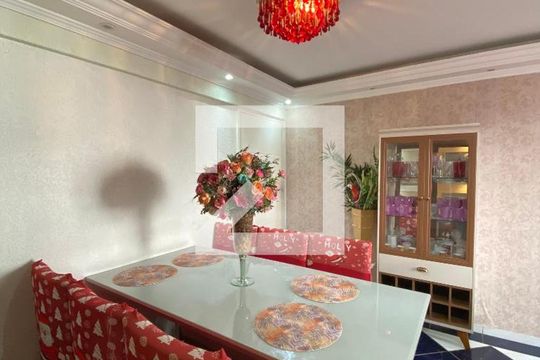 Sala de apartamento à venda com 3 quartos, 75m² em Vila Rosalia, Guarulhos
