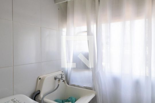 Área de Serviço de apartamento à venda com 2 quartos, 53m² em Jardim Santo Antonio, São Paulo