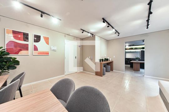 Área comum de apartamento à venda com 2 quartos, 34m² em Jardim Oriental, São Paulo