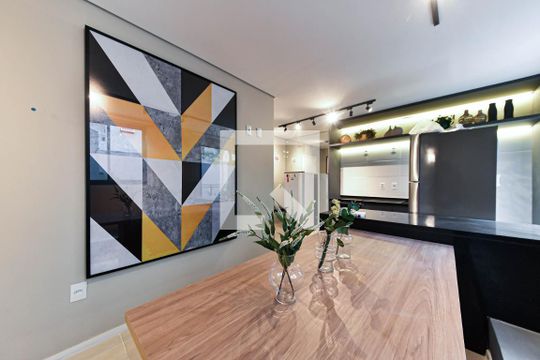 Área comum de apartamento à venda com 2 quartos, 34m² em Jardim Oriental, São Paulo