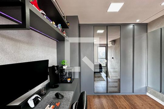 Quarto de apartamento à venda com 1 quarto, 36m² em Jardim das Acacias, São Paulo