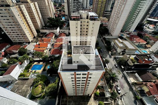 Vista de apartamento à venda com 1 quarto, 36m² em Jardim das Acacias, São Paulo