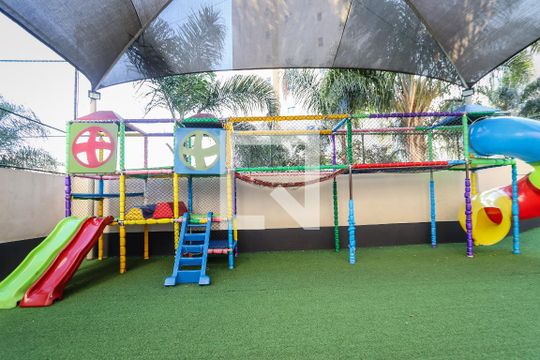 Área comum - Playground de apartamento para alugar com 2 quartos, 57m² em Vila Sonia do Taboao, Taboão da Serra