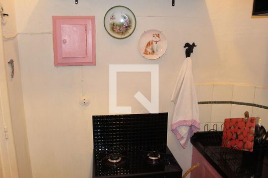 Cozinha de kitnet/studio para alugar com 1 quarto, 41m² em Centro Histórico de São Paulo, São Paulo