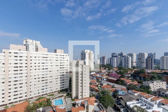 Vista da Varanda de kitnet/studio para alugar com 1 quarto, 24m² em Santo Amaro, São Paulo