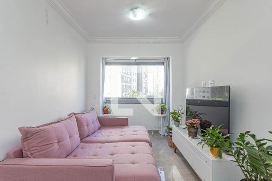 Sala de apartamento para alugar com 2 quartos, 50m² em Sacoma, São Paulo