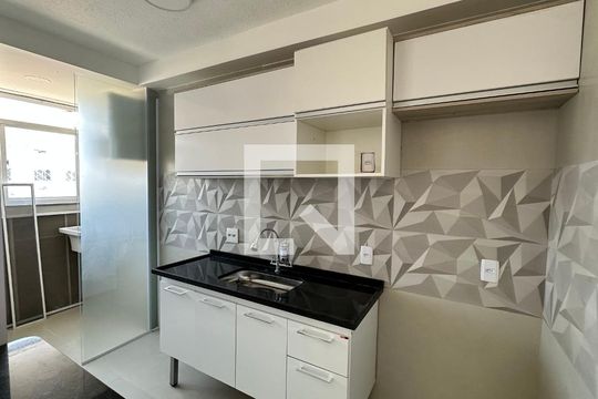 Cozinha de apartamento à venda com 2 quartos, 47m² em Vargem Grande, Rio de Janeiro