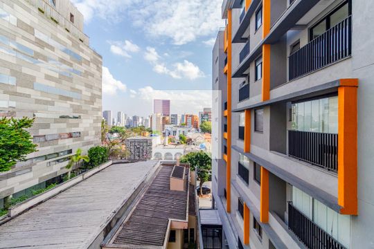 Vista de kitnet/studio à venda com 1 quarto, 25m² em Vila Madalena, São Paulo
