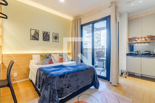 Studio de kitnet/studio à venda com 1 quarto, 25m² em Vila Madalena, São Paulo