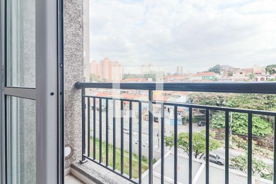 Varanda da Sala de apartamento para alugar com 1 quarto, 24m² em Butantã, São Paulo
