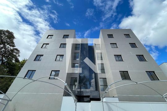 Fachada de apartamento à venda com 2 quartos, 49m² em Jardim Atlântico, Belo Horizonte