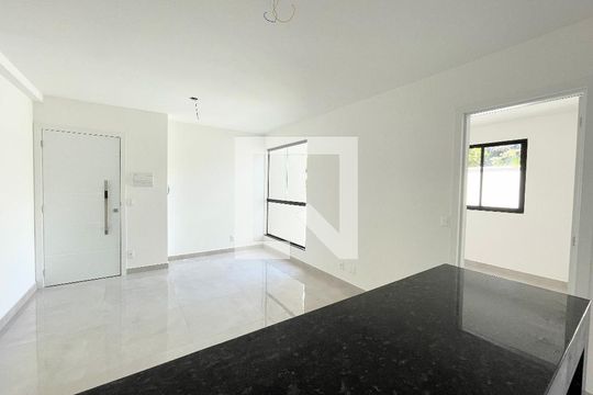 Sala de apartamento à venda com 2 quartos, 49m² em Jardim Atlântico, Belo Horizonte