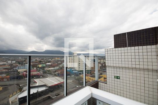 Área comum - Piscina de apartamento para alugar com 1 quarto, 45m² em Nova Mirim, Praia Grande