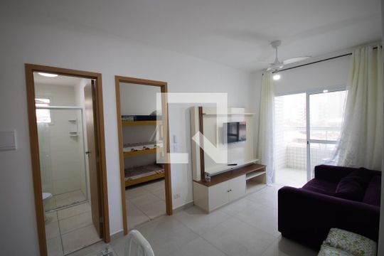 Apartamento para alugar com 1 quarto, 45m² em Nova Mirim, Praia Grande