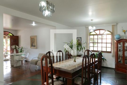 Sala de Jantar de casa à venda com 4 quartos, 340m² em Pampulha, Belo Horizonte