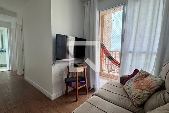 Sala de apartamento à venda com 2 quartos, 49m² em Jardim Samambaia, Campinas