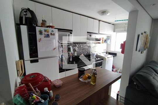 Cozinha de apartamento à venda com 2 quartos, 52m² em Jardim Nova Europa, Campinas