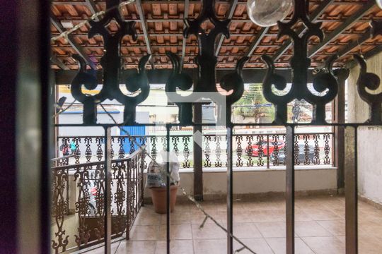 Vista da Sala de casa à venda com 2 quartos, 320m² em Vila Kosmos, Rio de Janeiro