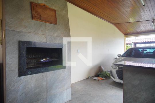 Churrasqueira de casa para alugar com 2 quartos, 160m² em Canudos, Novo Hamburgo