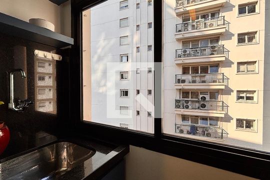 Área de Serviço de apartamento à venda com 1 quarto, 38m² em Vila Nova Conceição, São Paulo