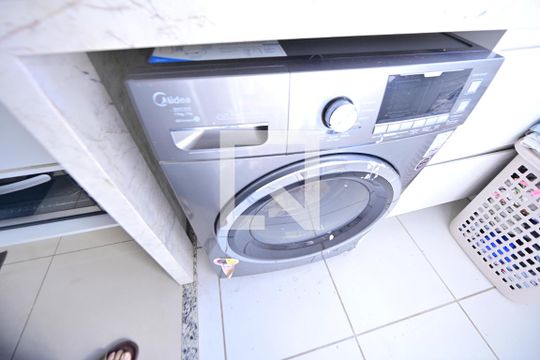 Área de Serviço de apartamento para alugar com 2 quartos, 68m² em Setor Pedro Ludovico, Goiânia