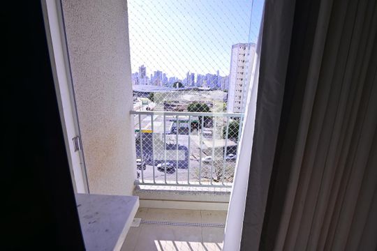 Sacada de apartamento à venda com 2 quartos, 68m² em Setor Pedro Ludovico, Goiânia
